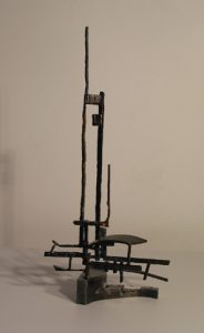 Paul Bacon sculptor contemporary steel sculpture - Junk