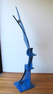 Paul Bacon Modern Metal Sculpture - Scimitar