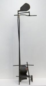 Paul Bacon Abstract Steel Sculpture - Bush Camp