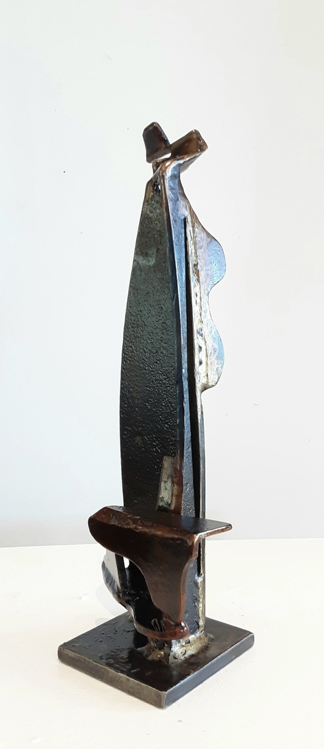 Paul bacon sculpture landscape abstract impressionism steel