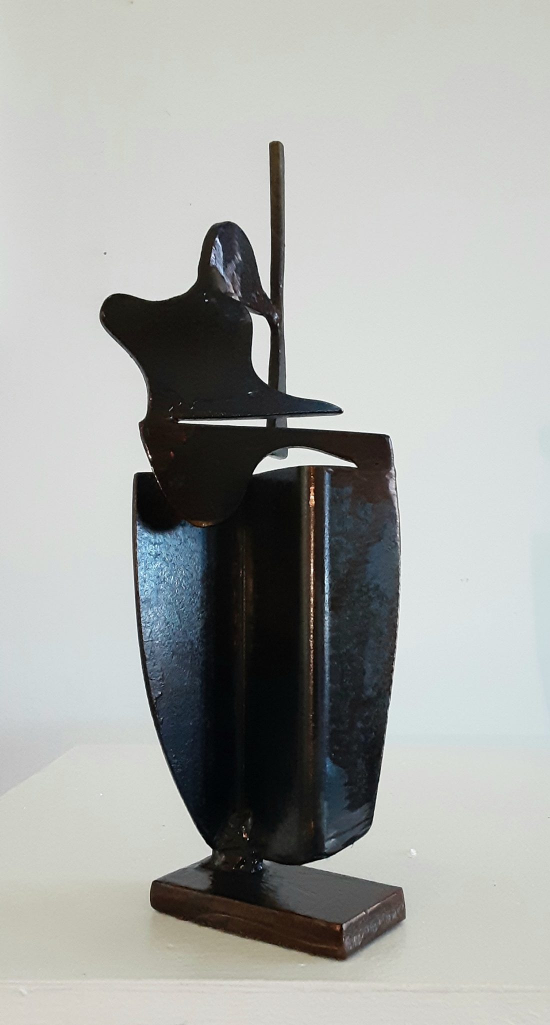 Paul bacon sculpture landscape abstract impressionism steel