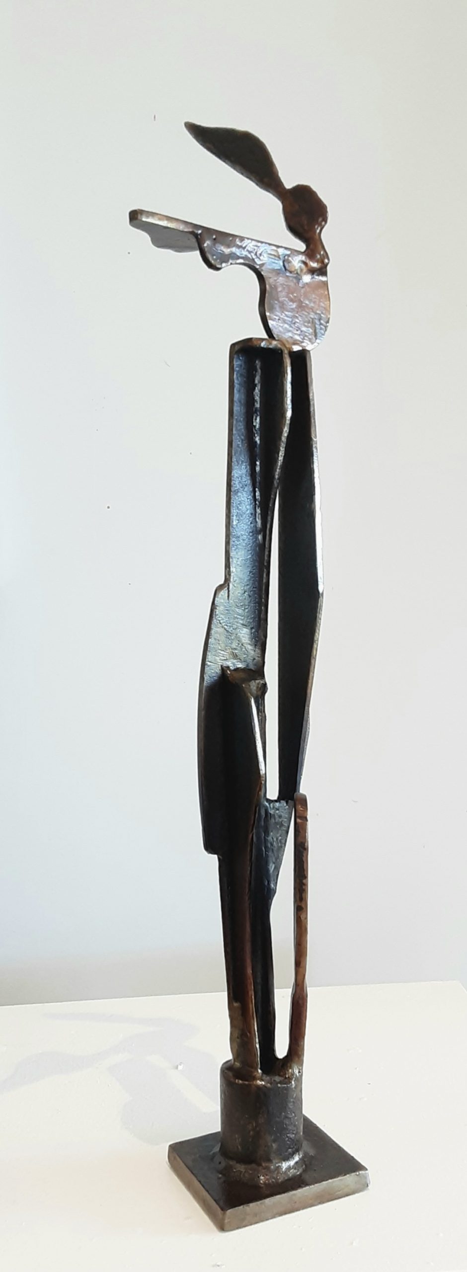 Paul bacon sculpture landscape abstract impressionism steel