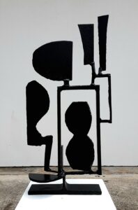 Paul Bacon sculpture landscape abstract art impressionism