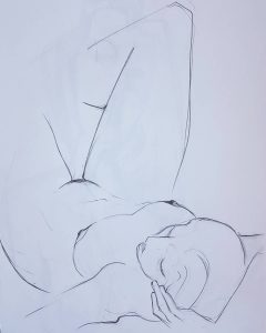 Woman reclining