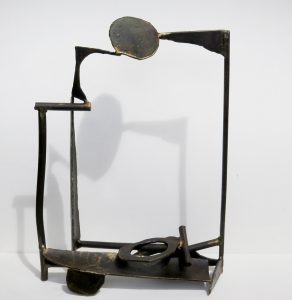 Paul Bacon Steel Sculpture Moon Over Gully