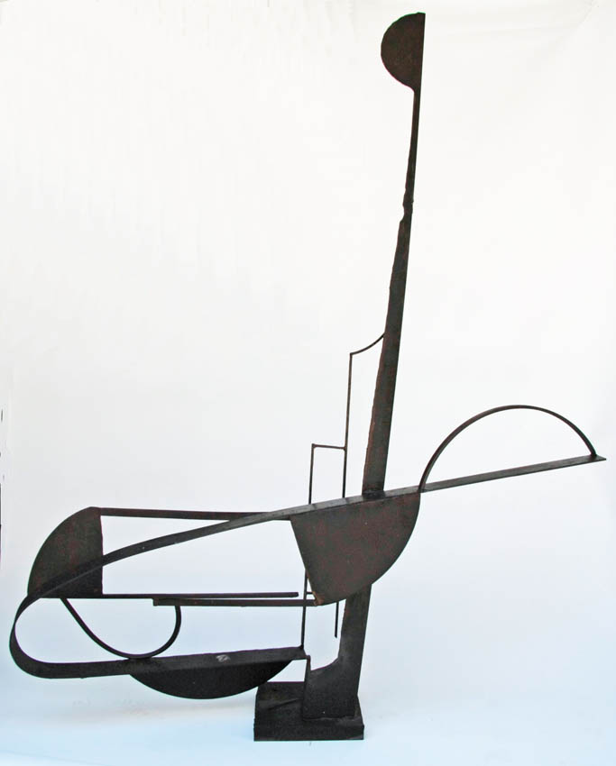 Paul Bacon sculptor Steel Sculpture 2009 avalon sea pool 2