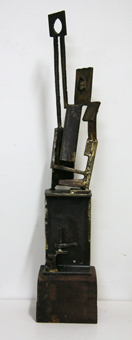 Award winning sculptor Paul Bacon Sculpture 2011 Man seeks Woman