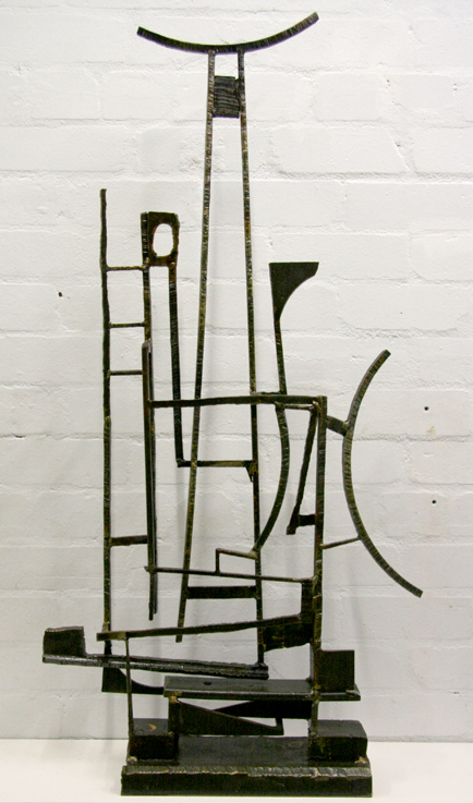 Paul Bacon metal artwork Sculpture 2011 Stock agent