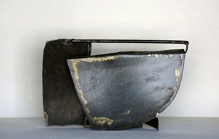 Paul Bacon Steel Landscape Art Sculpture Creekline