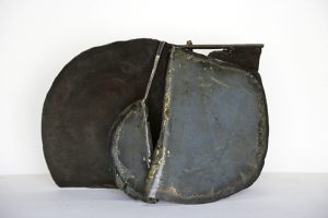 Paul Bacon Metal Art Sculpture Crow Day Crow Night