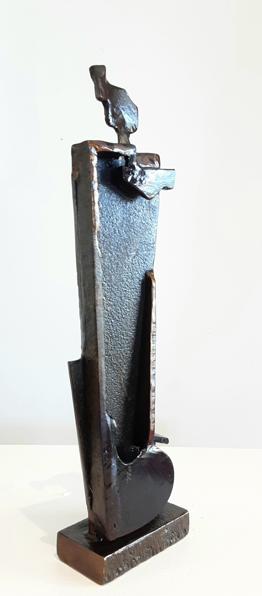 Paul bacon sculpture landscape abstract impressionism steel