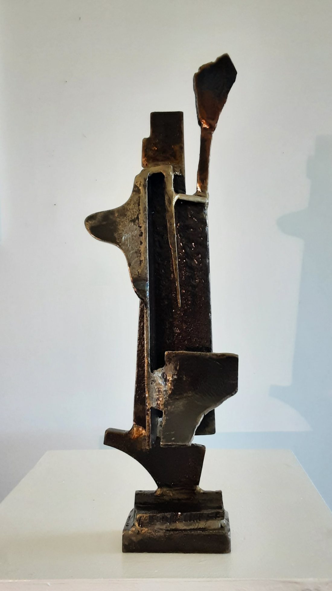 Paul bacon sculpture landscape abstract impressionism steel