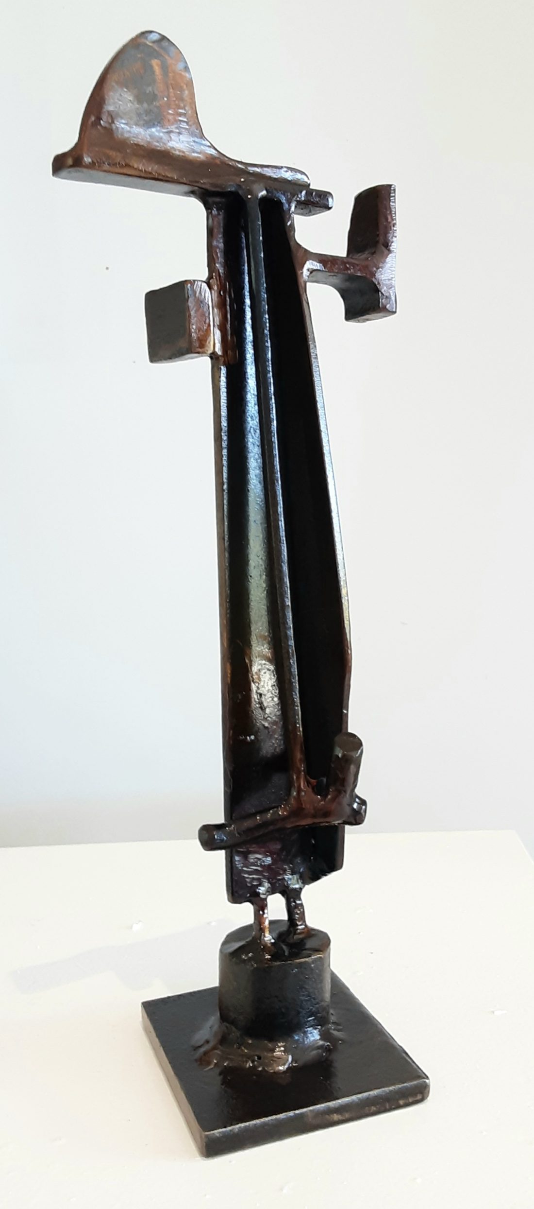 Paul bacon sculpture landscape abstract impressionism steel