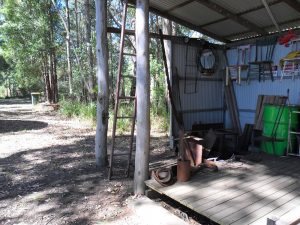 Paul Bacon sculptor studio